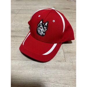 Northeastern University Huskies‎ Boston Baseball Hat Men's Adjustable NCAA Red